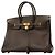 Hermès Borsa Hermes Birkin 35 Marrone