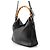 Borsa a mano Gucci Diana Bamboo Medium in pelle di vitello Marrone Nero - vista 2