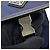 Borsa a mano Prada Triangle in tela e pelle Nero Blu navy - vista 6