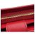 Cartera Prada bi-fold en piel roja - vista 9