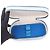 Hermès Pouch Hermes Escale Marine Toile H Blu Crudo - vista 4