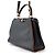 Borsa Fendi Peekaboo Regular Blu navy - vista 2