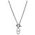 Hermès Collana HERMES Amulette Chaine d'Ancre Argento