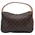 Borsa Louis Vuitton Slouchy PM Marrone Beige - vista 2