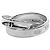 Tiffany & Co. 1837 Interlocking Double Band Ring Silber - Ansicht 3