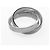 Tiffany & Co. 1837 Interlocking Double Band Ring Silber - Ansicht 4