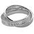 Tiffany & Co. 1837 Interlocking Double Band Ring Silber - Ansicht 5
