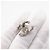 Chanel Coco Mark Strass-Stecker-Ohrringe Silber - Ansicht 9