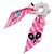 Scrunchie Chanel Grigio e Rosa Marrone - vista 3
