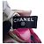 Scrunchie Chanel Grigio e Rosa Marrone - vista 7