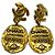 Orecchini a clip Chanel Coco Mark Cambon D'oro