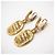 Orecchini a clip Chanel Coco Mark Cambon D'oro - vista 7
