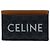 Céline Celine Triomphe Canvas Logo Card Case Brown