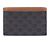 Céline Celine Triomphe Canvas Logo Card Case Brown - view 2