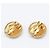 Orecchini a clip Chanel Coco Mark placcati oro D'oro - vista 2