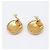 Orecchini a clip Chanel Coco Mark placcati oro D'oro - vista 4