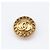 Orecchini a clip Chanel Coco Mark placcati oro D'oro - vista 5