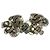Orecchini Chanel Coco Mark Charm 99A Argento