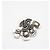 Orecchini Chanel Coco Mark Charm 99A Argento - vista 7
