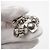 Orecchini Chanel Coco Mark Charm 99A Argento - vista 9