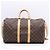 Louis Vuitton Monogram Keepall Bandoulière 45 Boston Bag Marrone Beige - vista 2