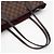 Borsa Louis Vuitton Damier Neverfull MM Marrone Beige - vista 10