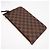 Borsa Louis Vuitton Damier Neverfull MM Marrone Beige - vista 11