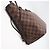 Borsa Louis Vuitton Damier Neverfull MM Marrone Beige - vista 8