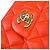 Chanel Classic Single Flap Quilted Lambskin Mini Arancione - vista 7
