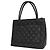 Borsa Chanel Medallion Tote Quilted Caviar Nero - vista 2