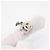 Collana Chanel Coco Mark con strass Argento - vista 11
