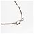 Collana Chanel Coco Mark con strass Argento - vista 7