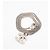 Collana Chanel Coco Mark con strass Argento - vista 8
