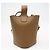 Borsa Loewe Pebble Bucket Mini Marrone - vista 2