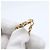 Chanel Coco Mark Logo Clip-Ohrringe Golden - Ansicht 4
