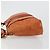 Chloé Bolso Tote Chloe Heloise con cremallera de cuero Large Naranja - vista 4