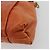 Chloé Bolso Tote Chloe Heloise con cremallera de cuero Large Naranja - vista 7