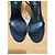 Décolleté con cinturino Dior Black Satin D-Charm Nero - vista 5