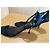 Décolleté con cinturino Dior Black Satin D-Charm Nero - vista 9