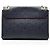 Borsa a tracolla Louis Vuitton Monogram Empreinte Vavin PM Blu - vista 3