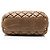 Gabrielle Sac Satchel Chanel en agneau matelassé bubble Marron - vue 4