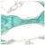 Bikini Missoni azul y blanco con lino - vista 6