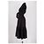 Autre Marque Vestido de algodón negro ME+EM - vista 5