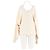 Autre Marque Pull en laine blanche