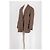 Autre Marque LOW CLASSIC Wollmantel braun M - Ansicht 4