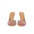 Paris Texas Mules con tacco e strass arancioni Beige - vista 4