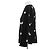 Autre Marque Blazer nero a pois bianchi - vista 4