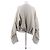 Dries Van Noten Beiger Pullover mit Plissee-Details - Ansicht 2