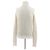 Saint Laurent Rollkragenpullover aus Wolle Beige - Ansicht 3