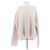 Totême Oversize-Pullover in Creme aus Alpaka Beige